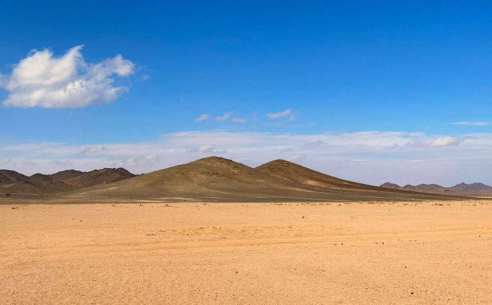 a large desert landscape