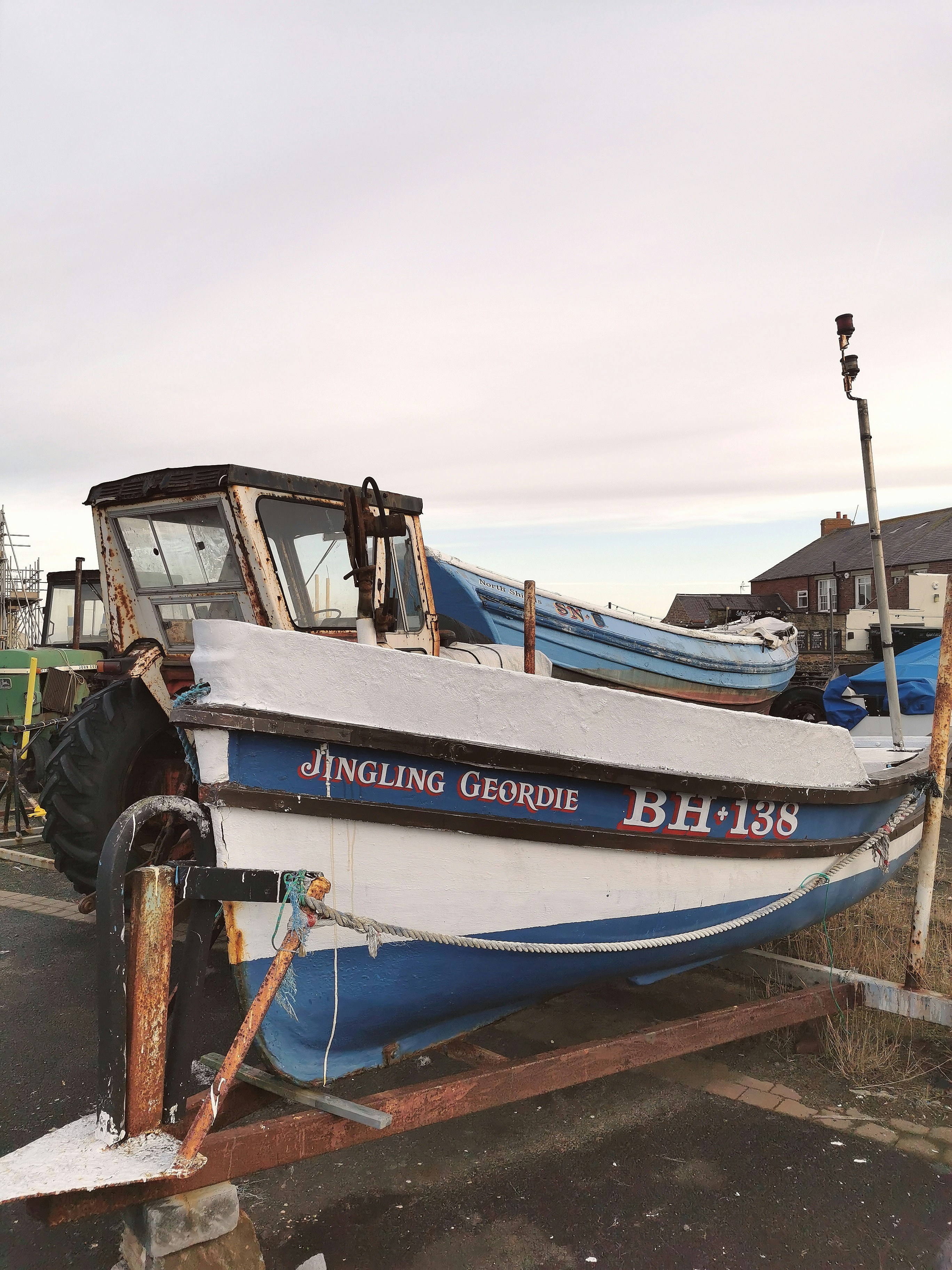 boats docked at a pier