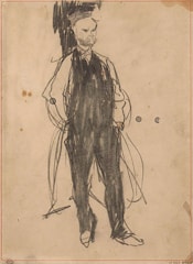 A sketch of a businessperson swatting away a persistent fly.