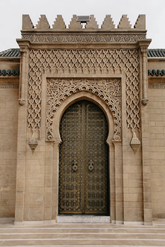 None in Mausoleum of Mohammed V Morocco