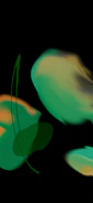 Abstract representation of financial funding flows with neon green and black color scheme.