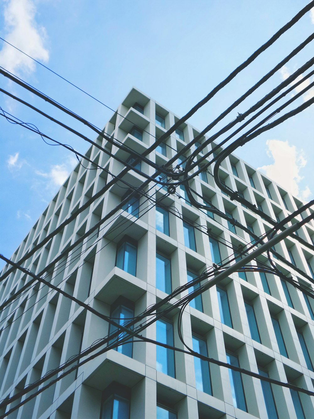 a building with windows