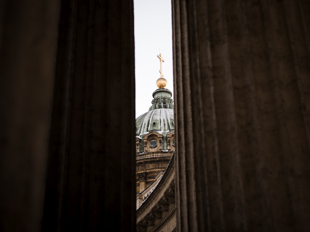 a building with a domed roof