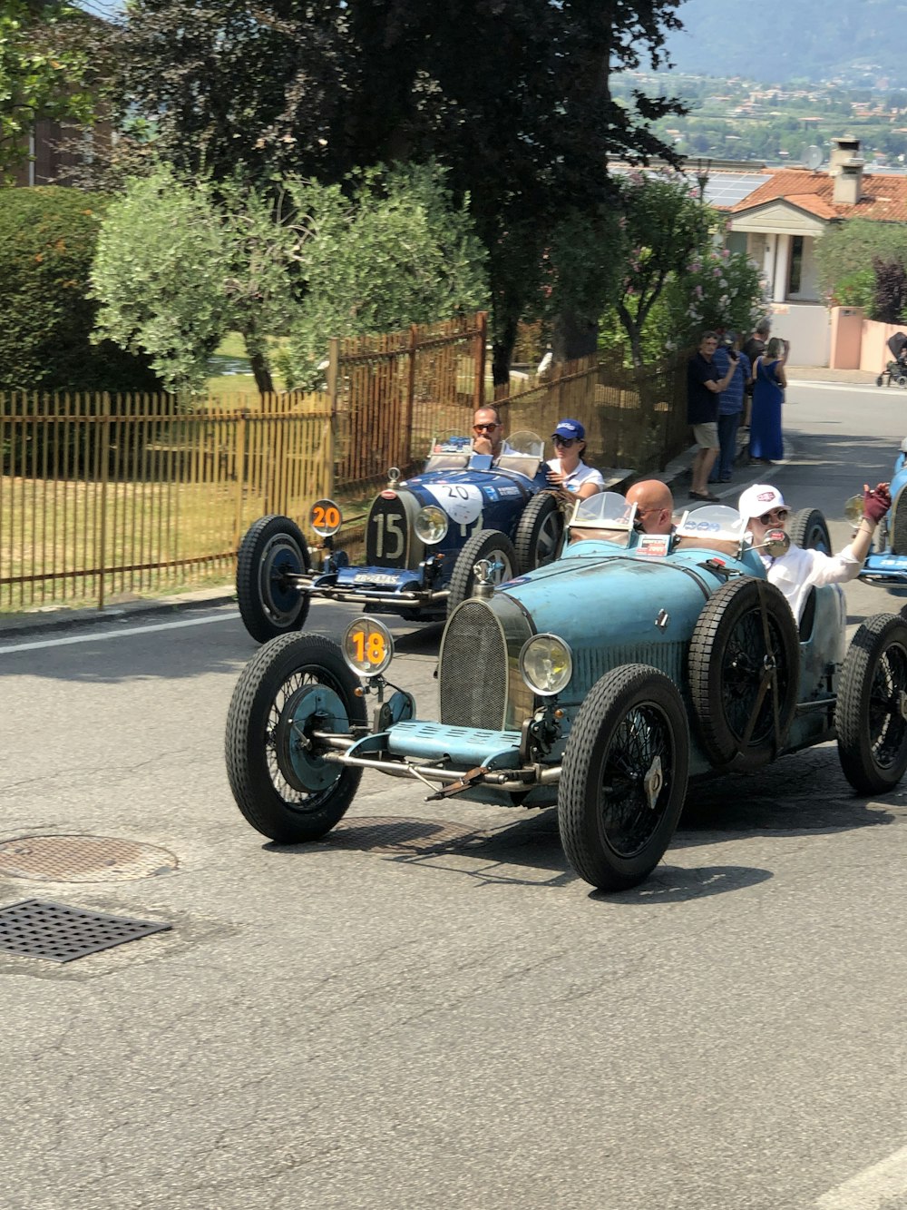 a group of people in a car