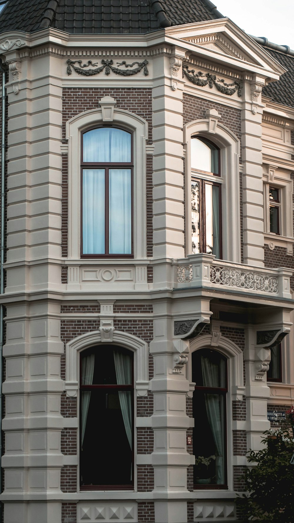 a building with windows