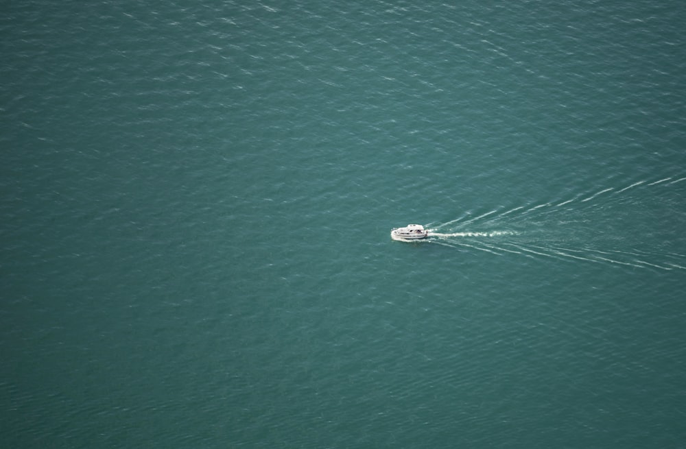 a boat in the water