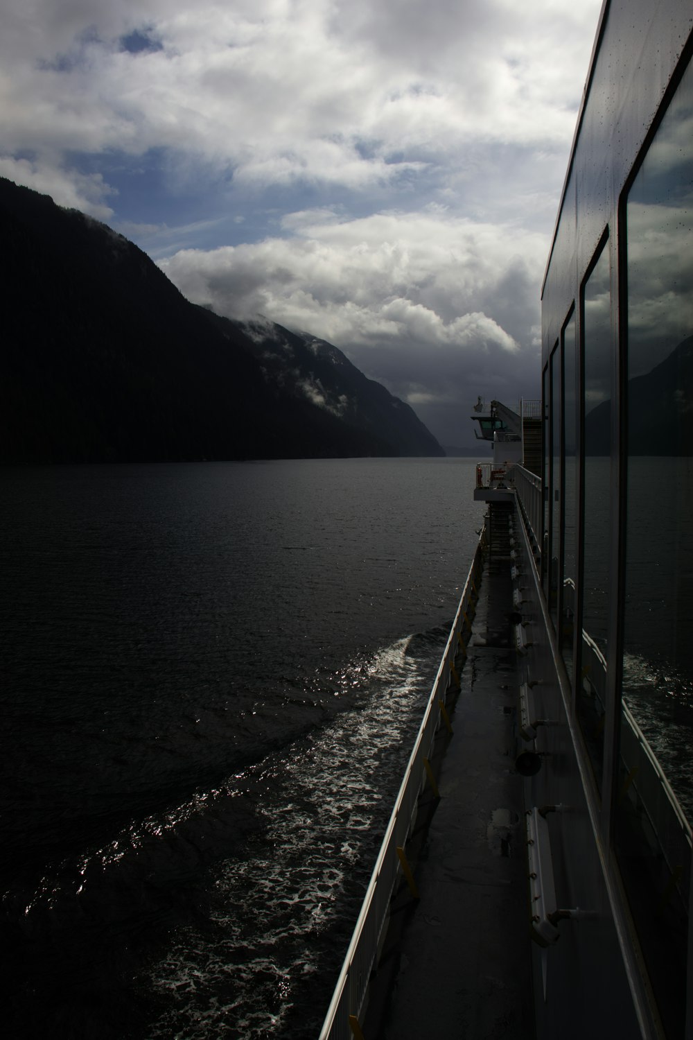 a boat on the water