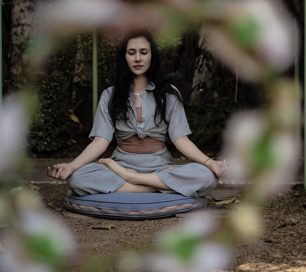 a person sitting on a floating device