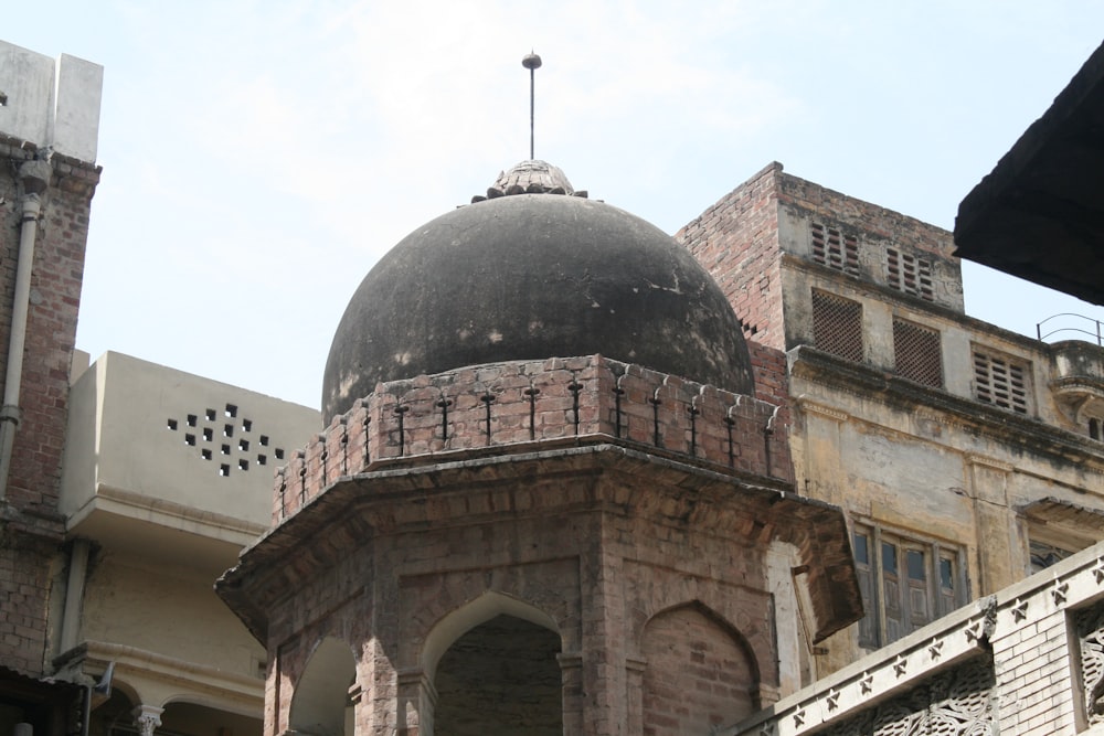 a domed building with a dome