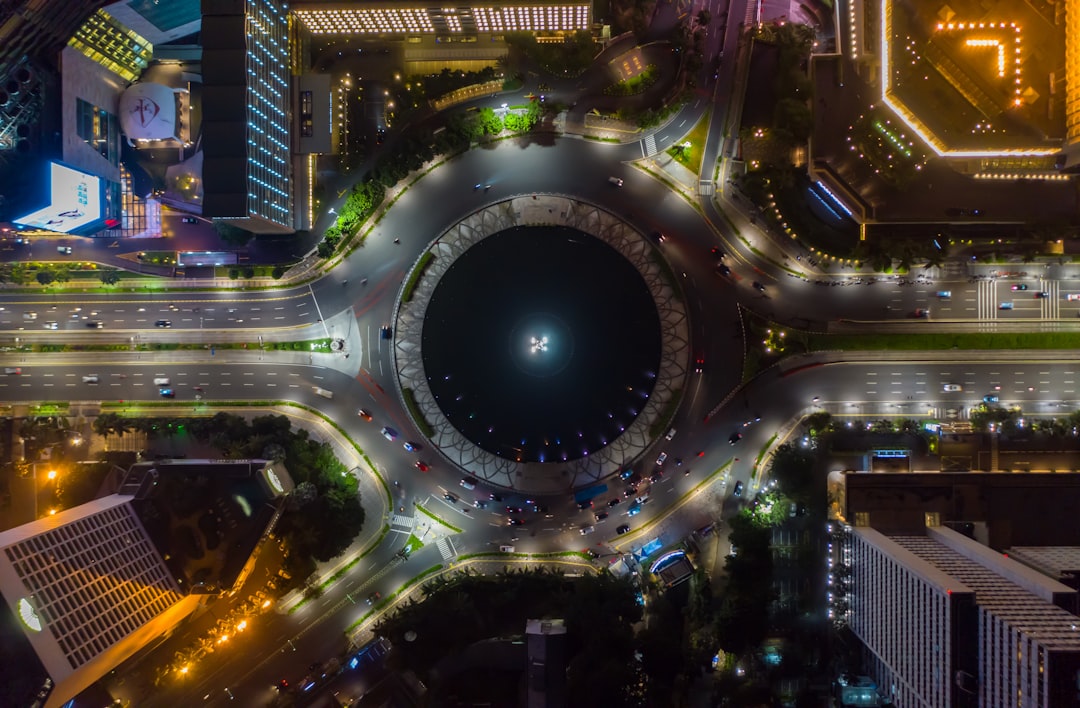 Landmark photo spot Bundaran HI Jakarta Pusat