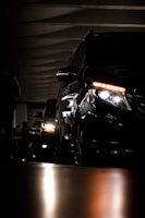 a car with its front facing the camera
