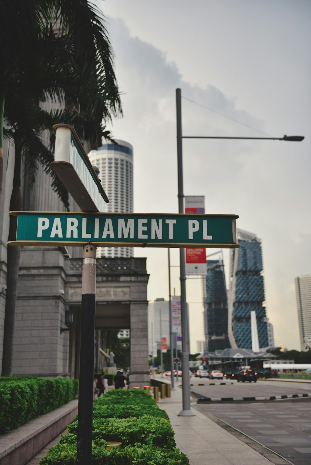 a street sign on a pole