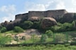 a large rock formation