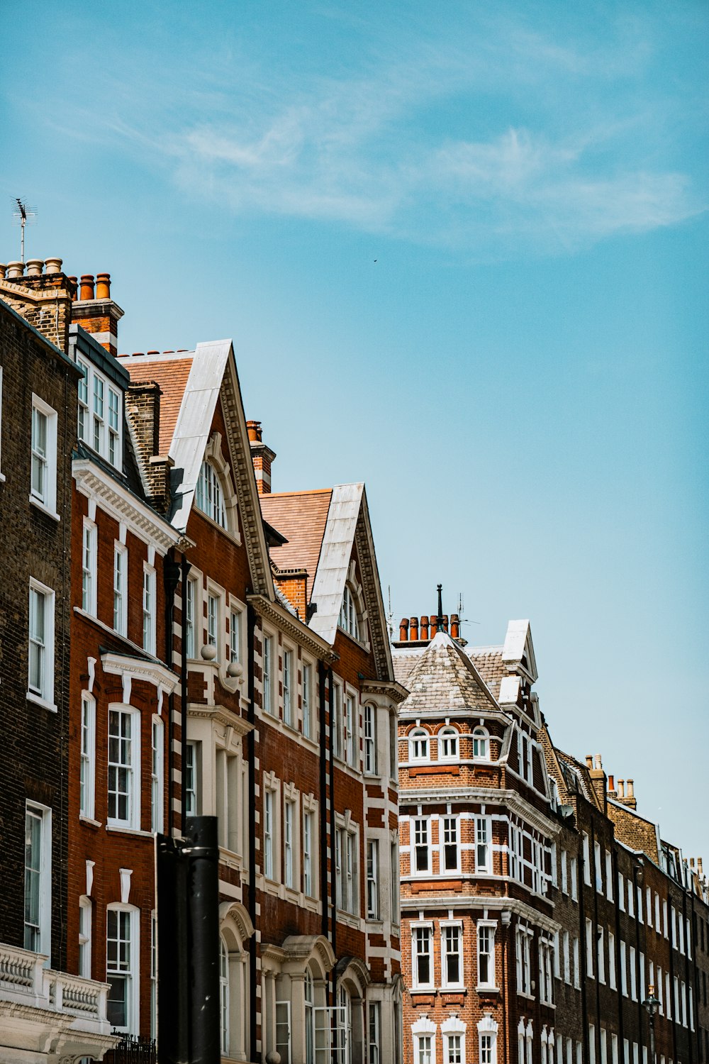 a row of buildings