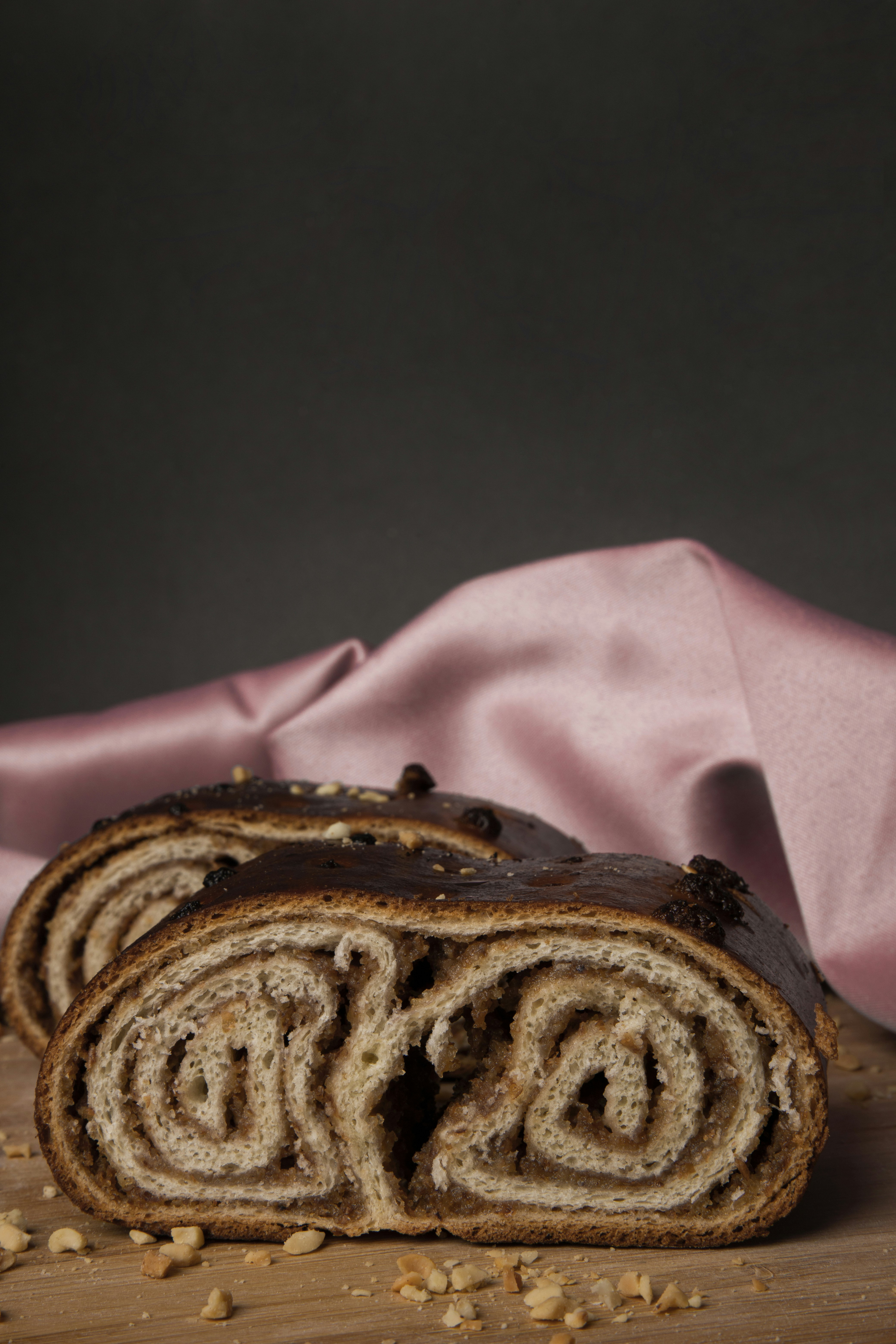 a snake with a pink handle