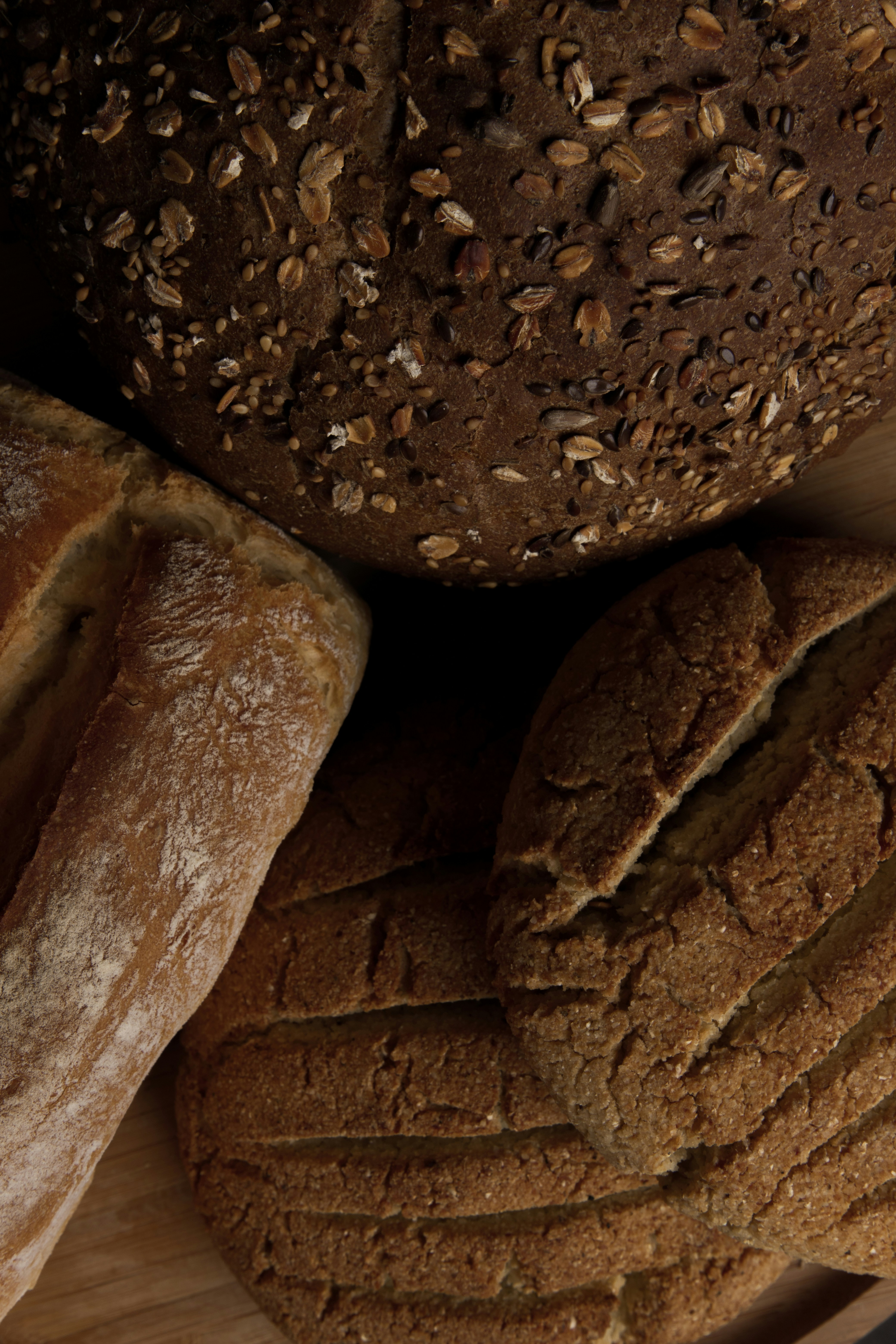 a pile of coffee beans