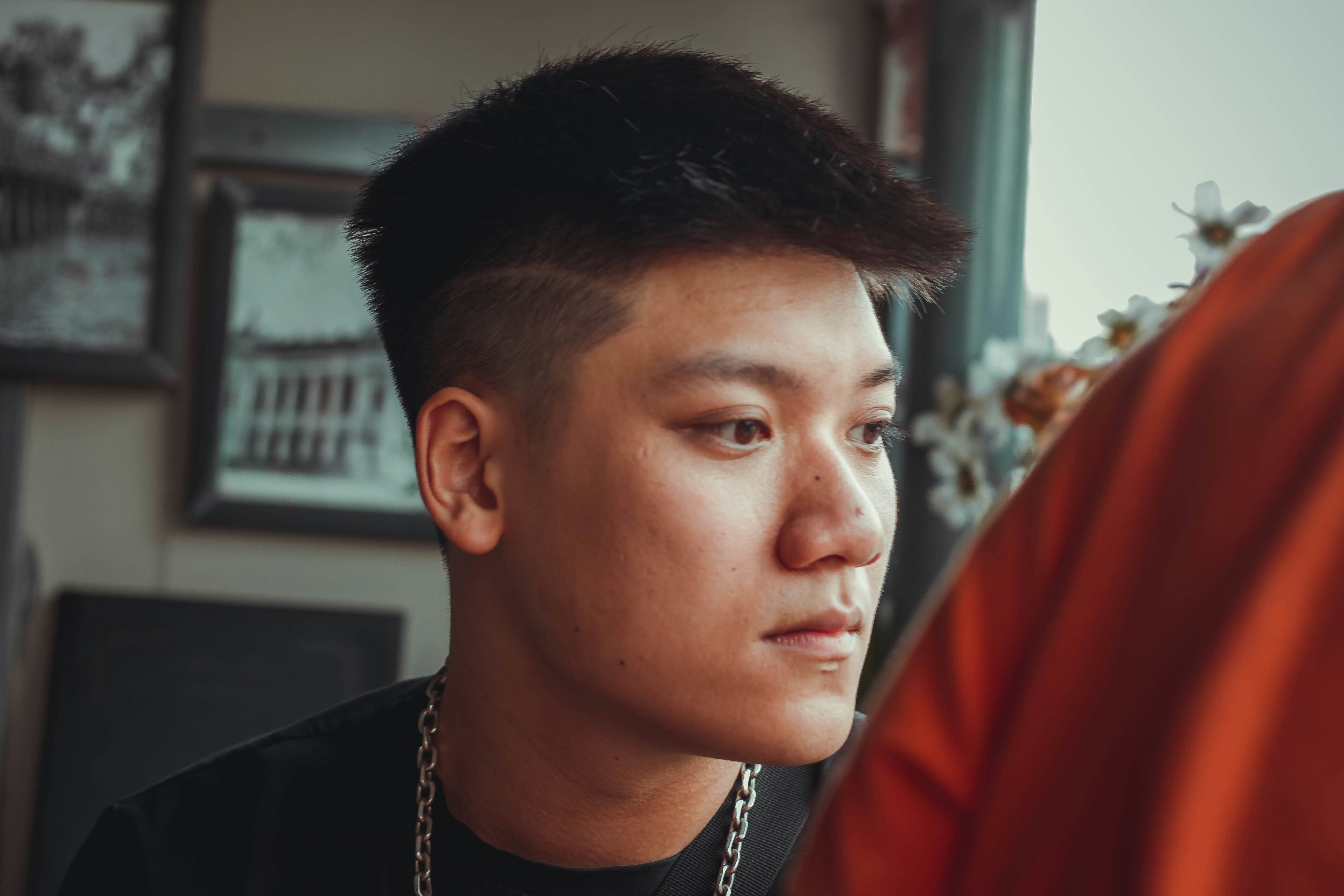 Man looking confident