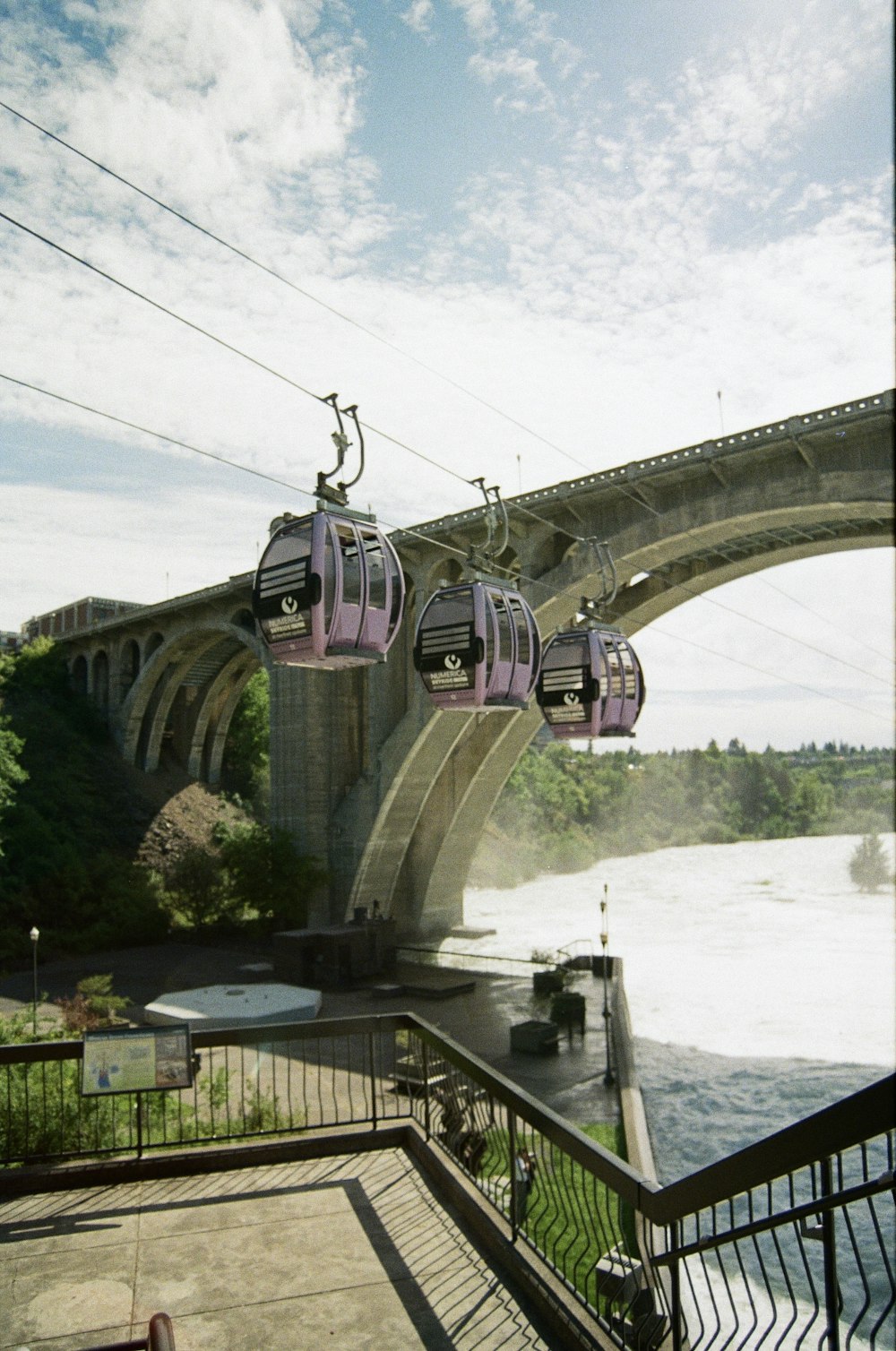 a bridge with cars on it