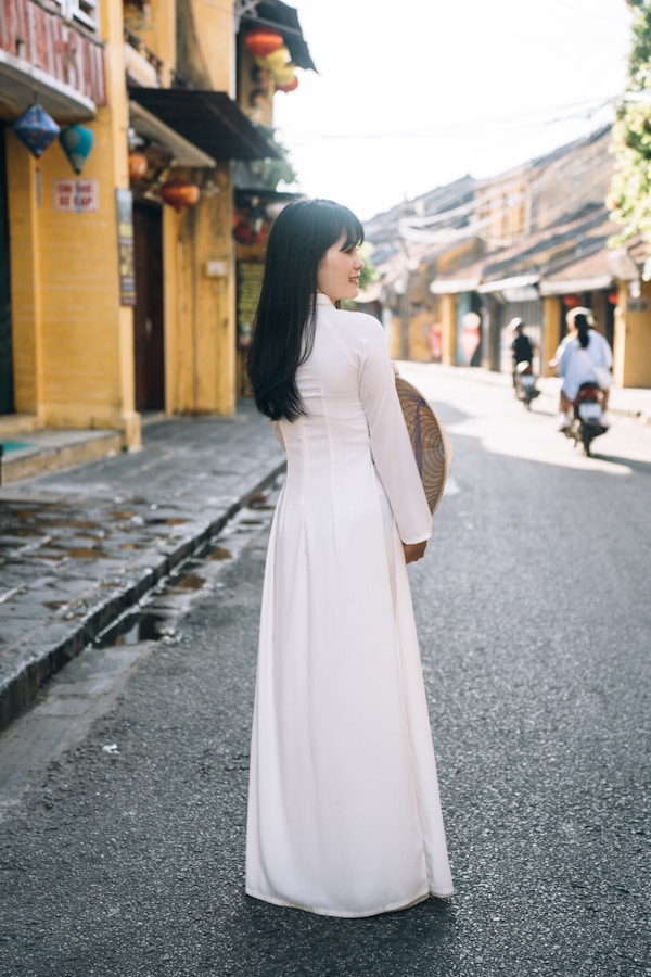 Elegant Ao Dai for Rent