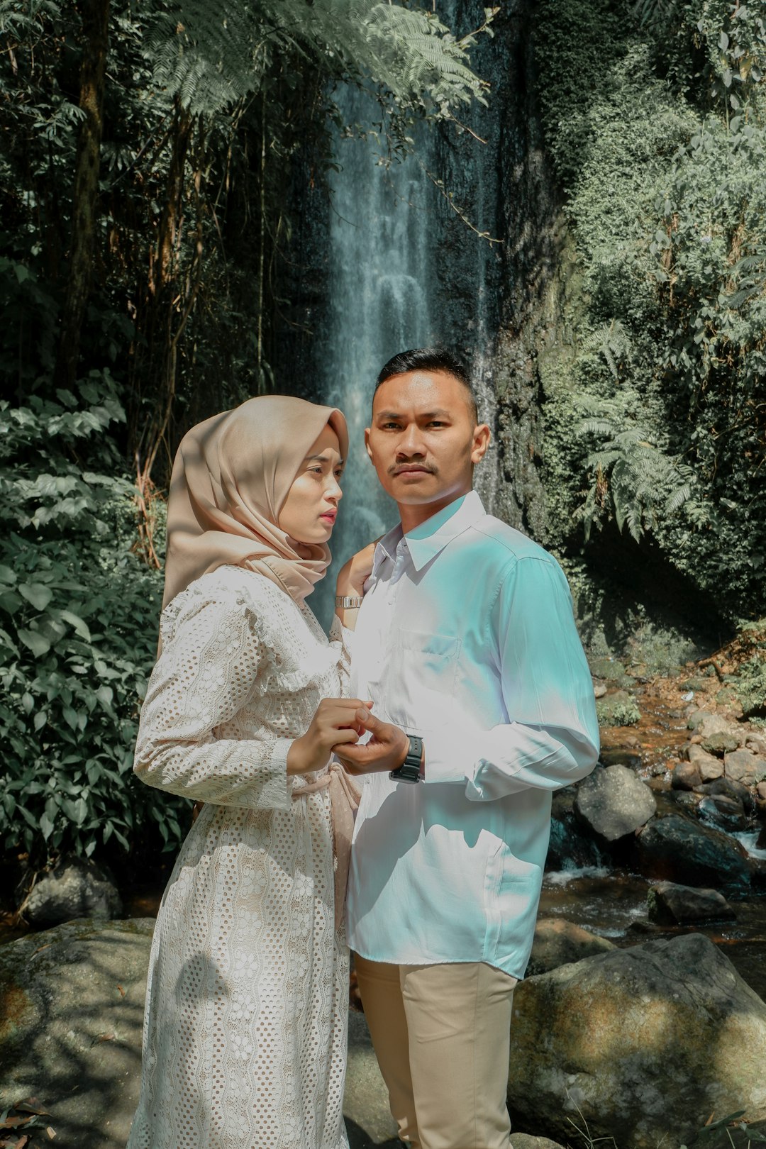 Waterfall photo spot Bogor Taman Nasional Gunung Gede Pangrango