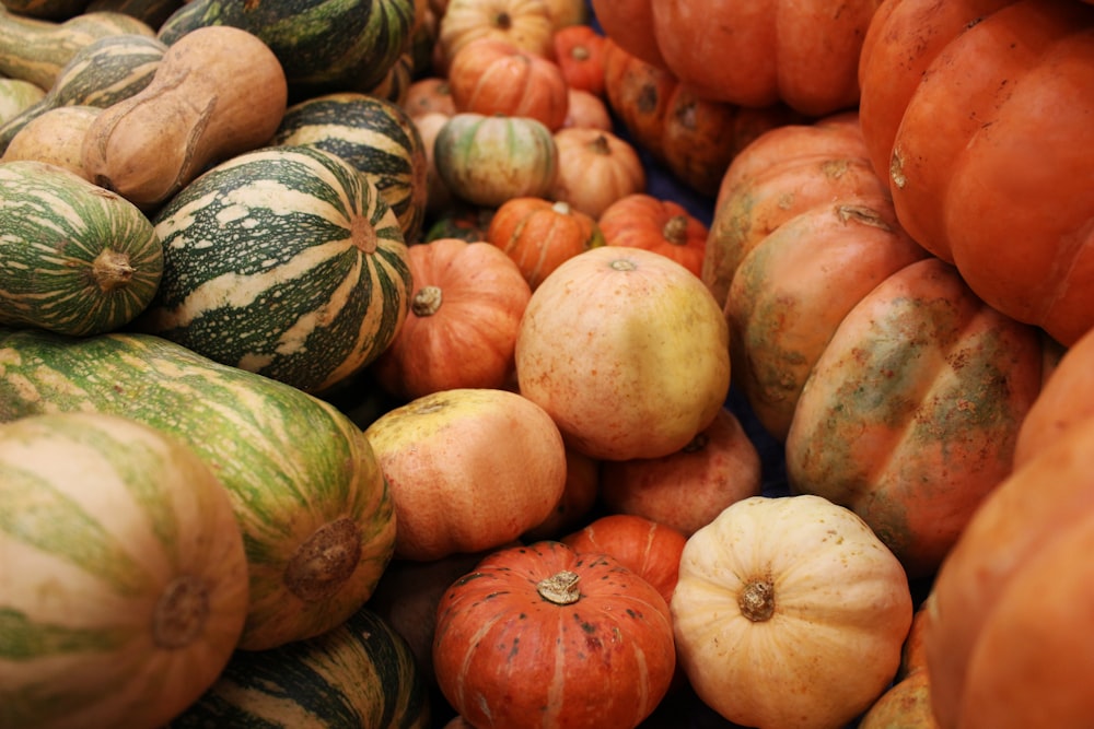 a pile of various fruits