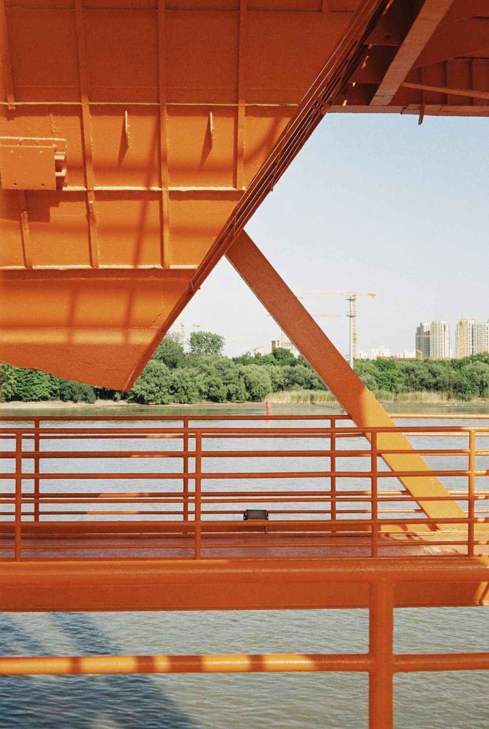 a bridge over a body of water