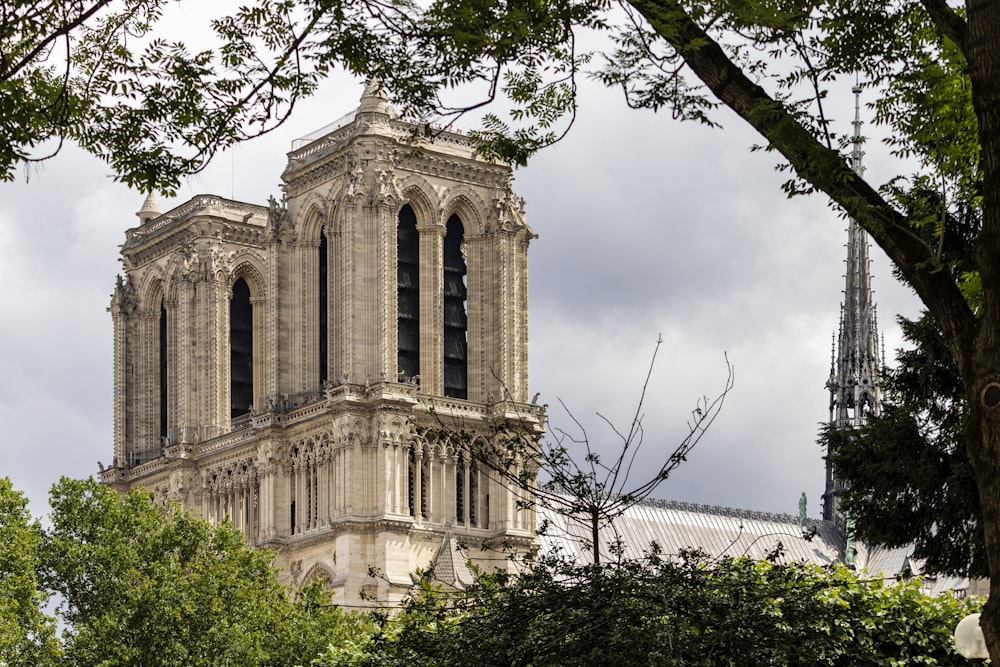 a building with a tower