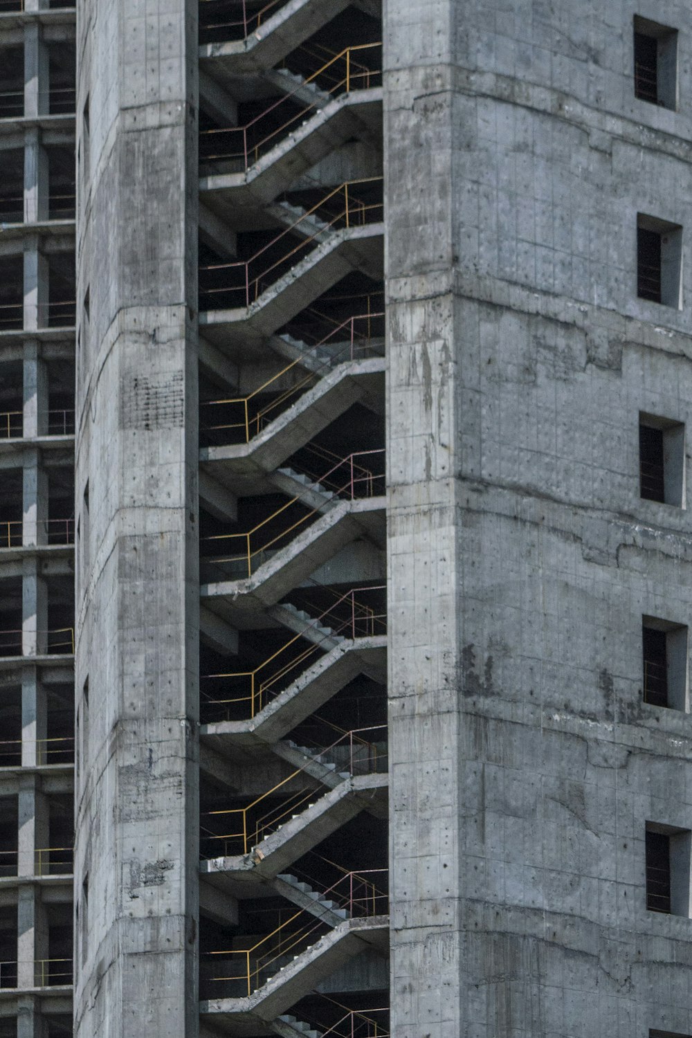 a building with a staircase