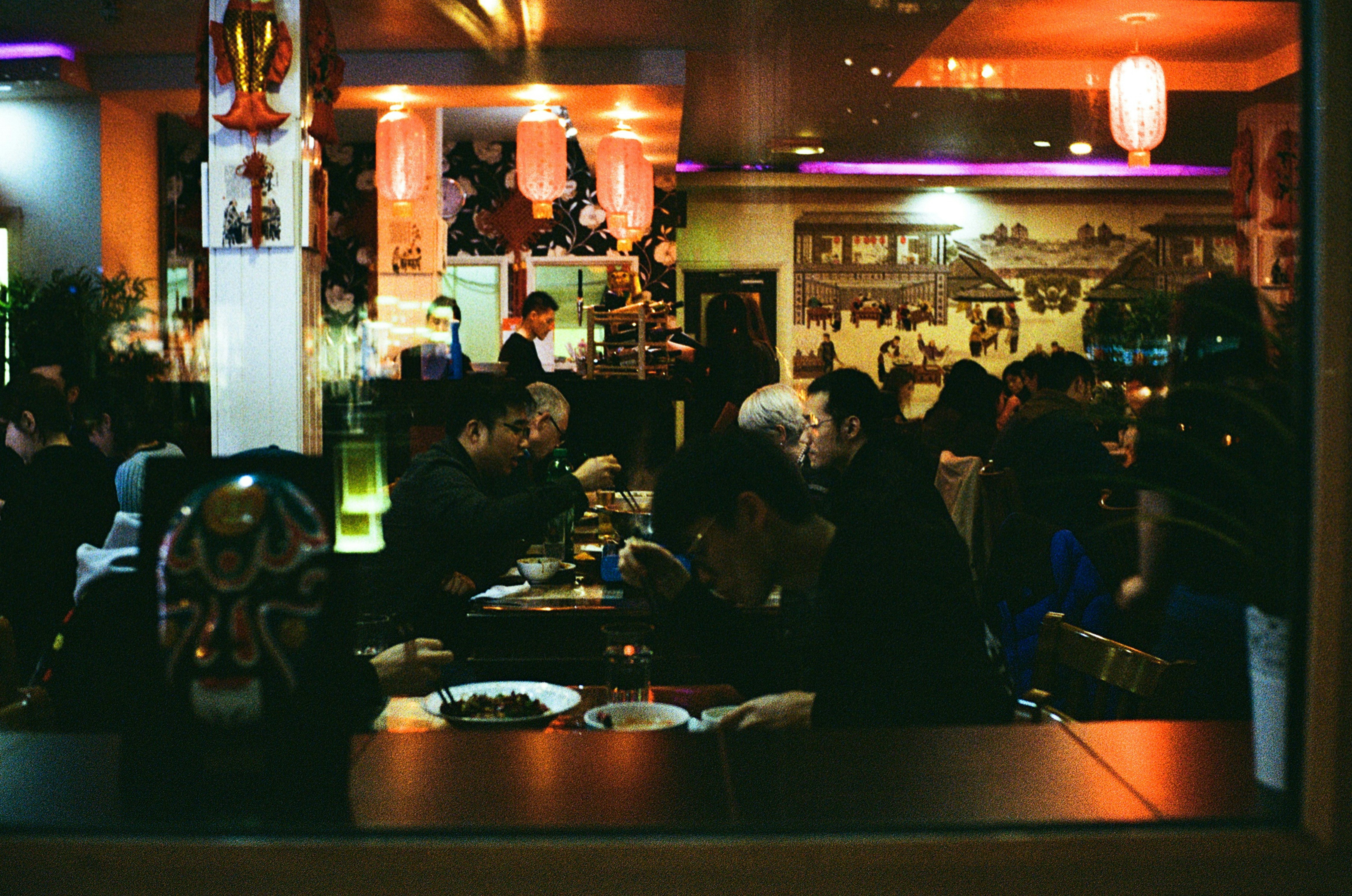 Diverse restaurant row showing international cuisine options - flats uptown chicago