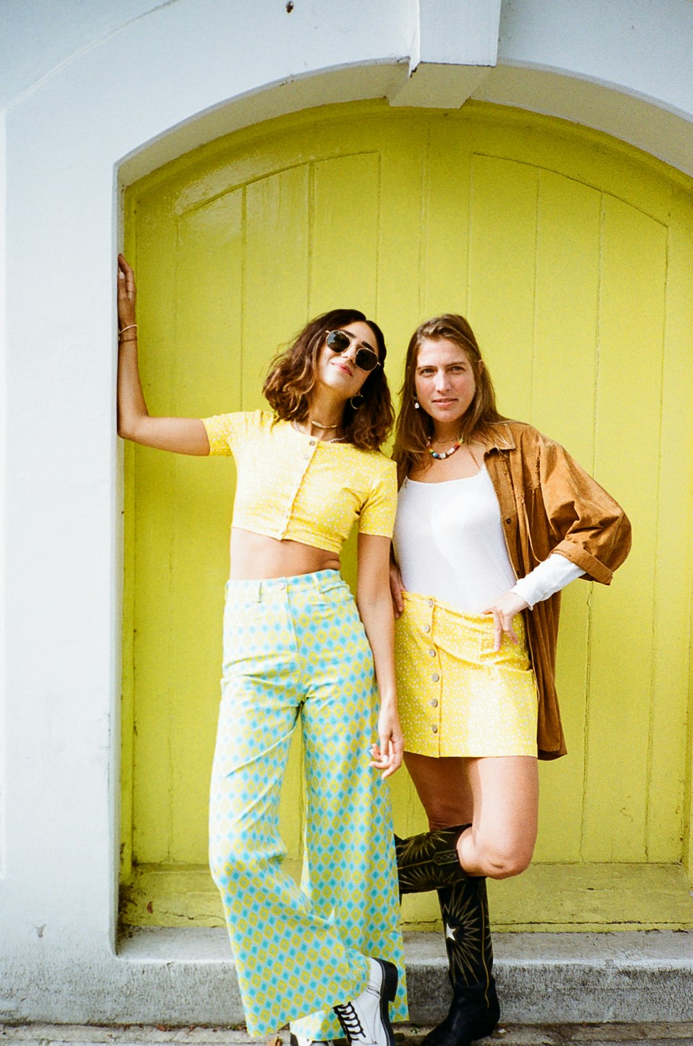 two women posing for a picture