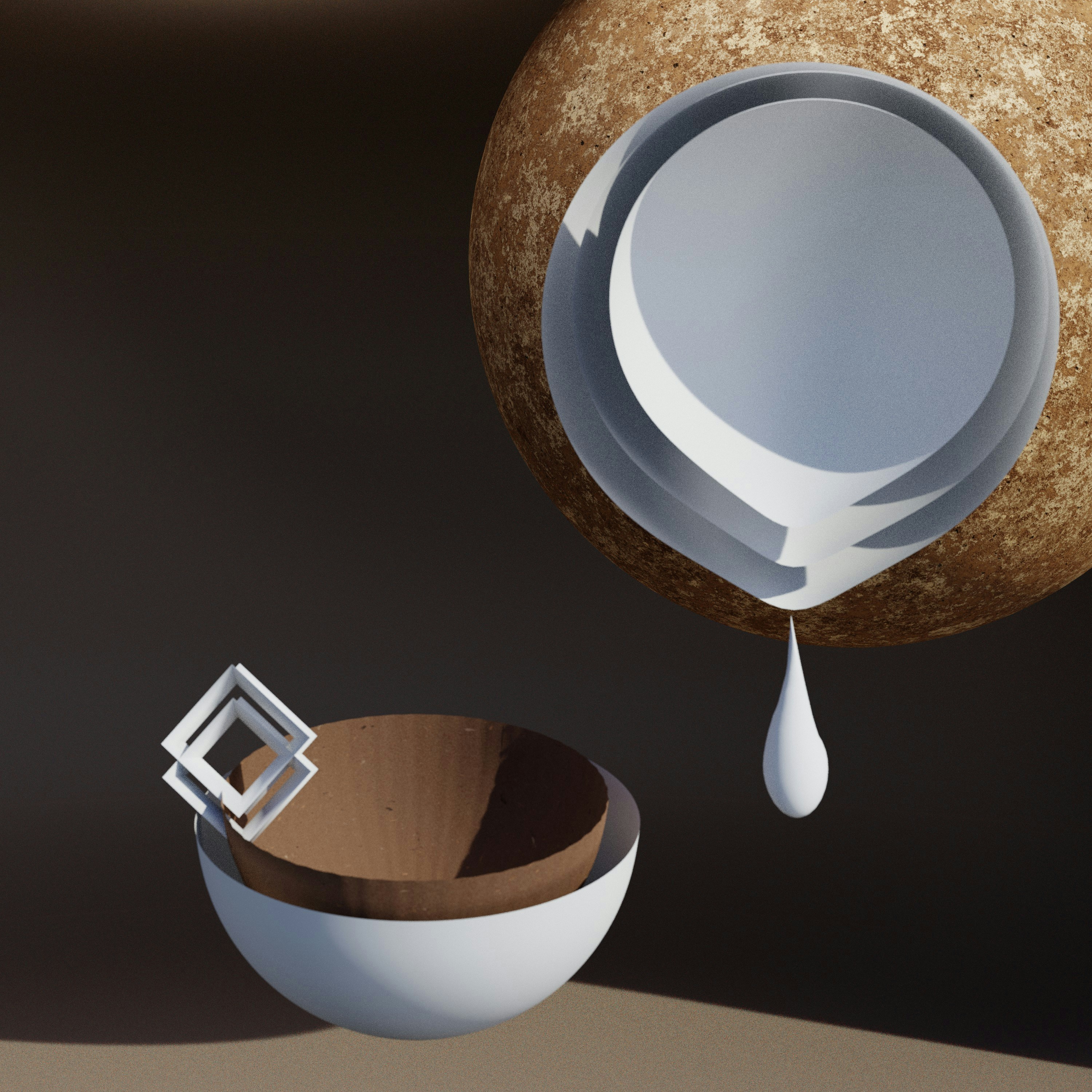 una taza de café