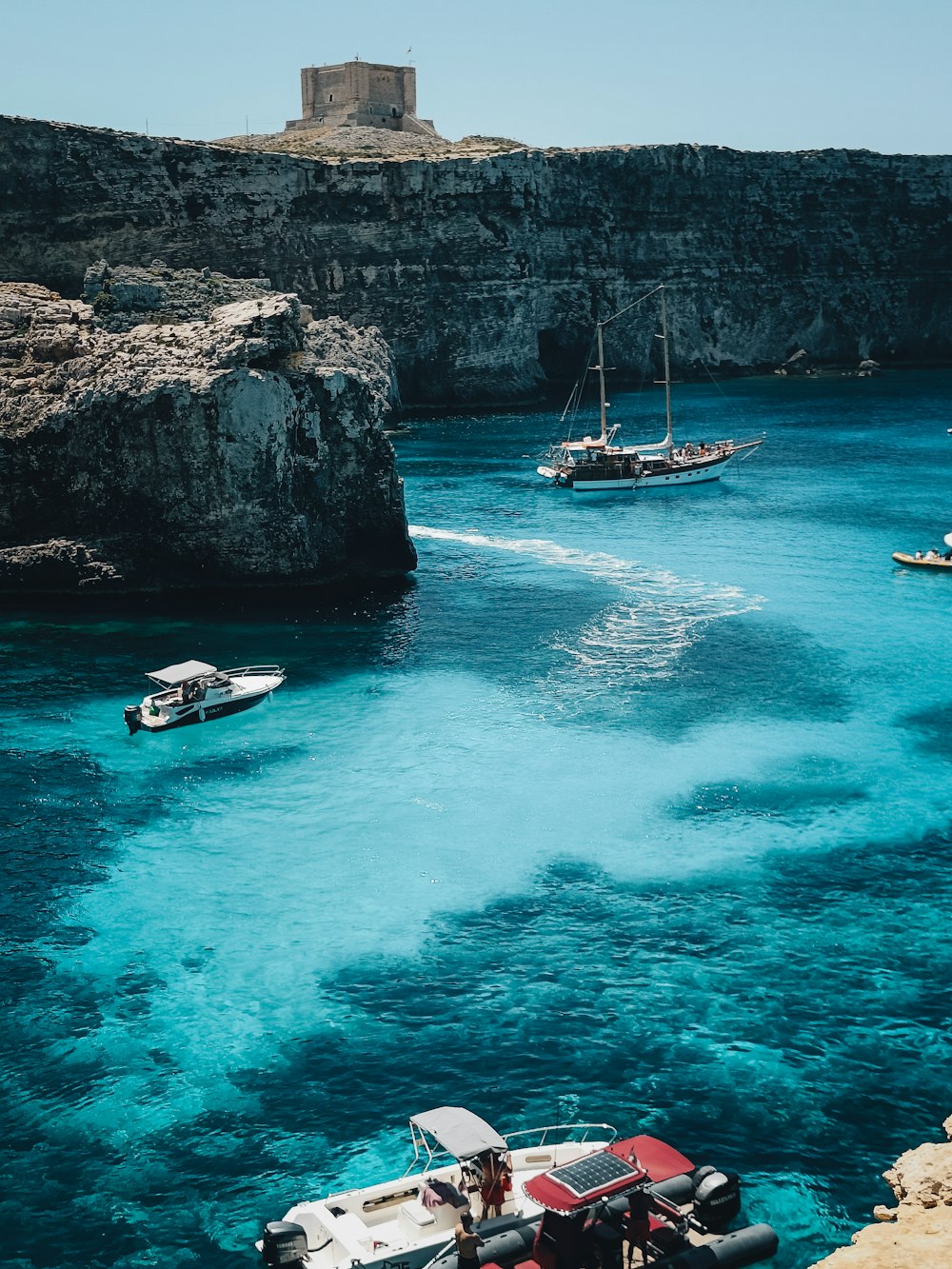 boats in the water