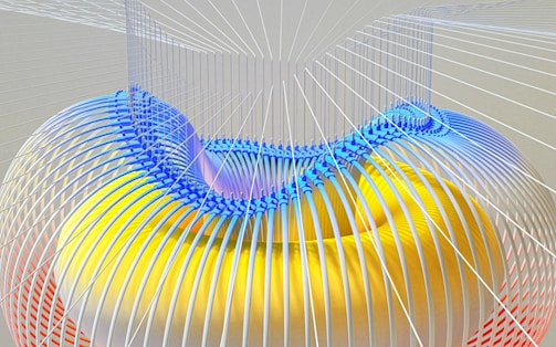 a close-up of a net