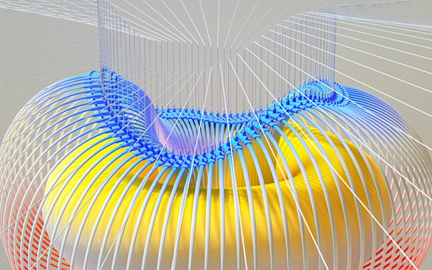 a close-up of a net