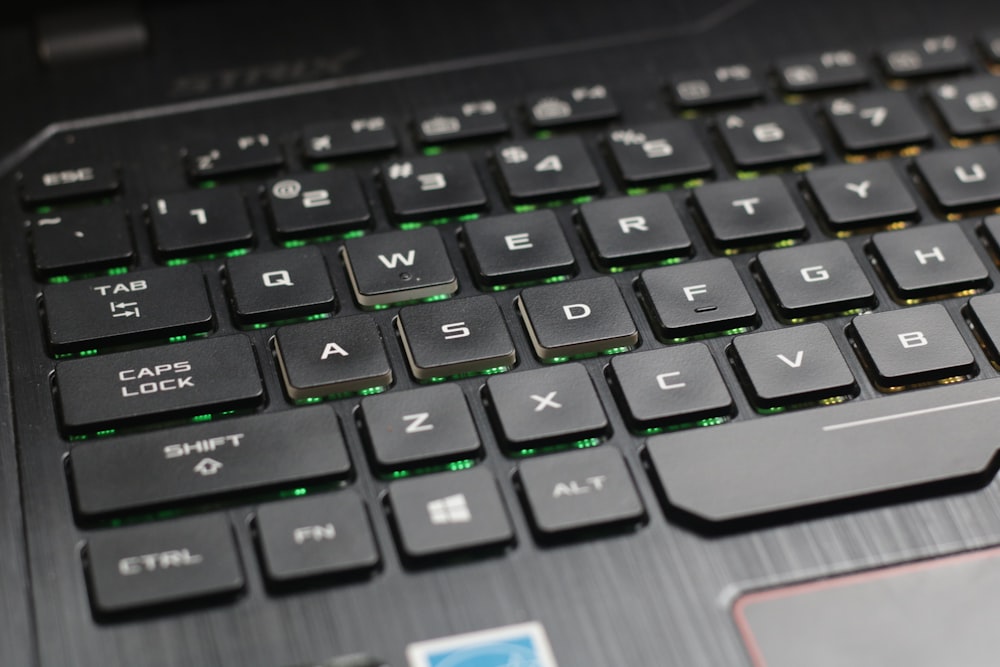 a keyboard with a keypad