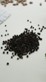 a pile of blackberries