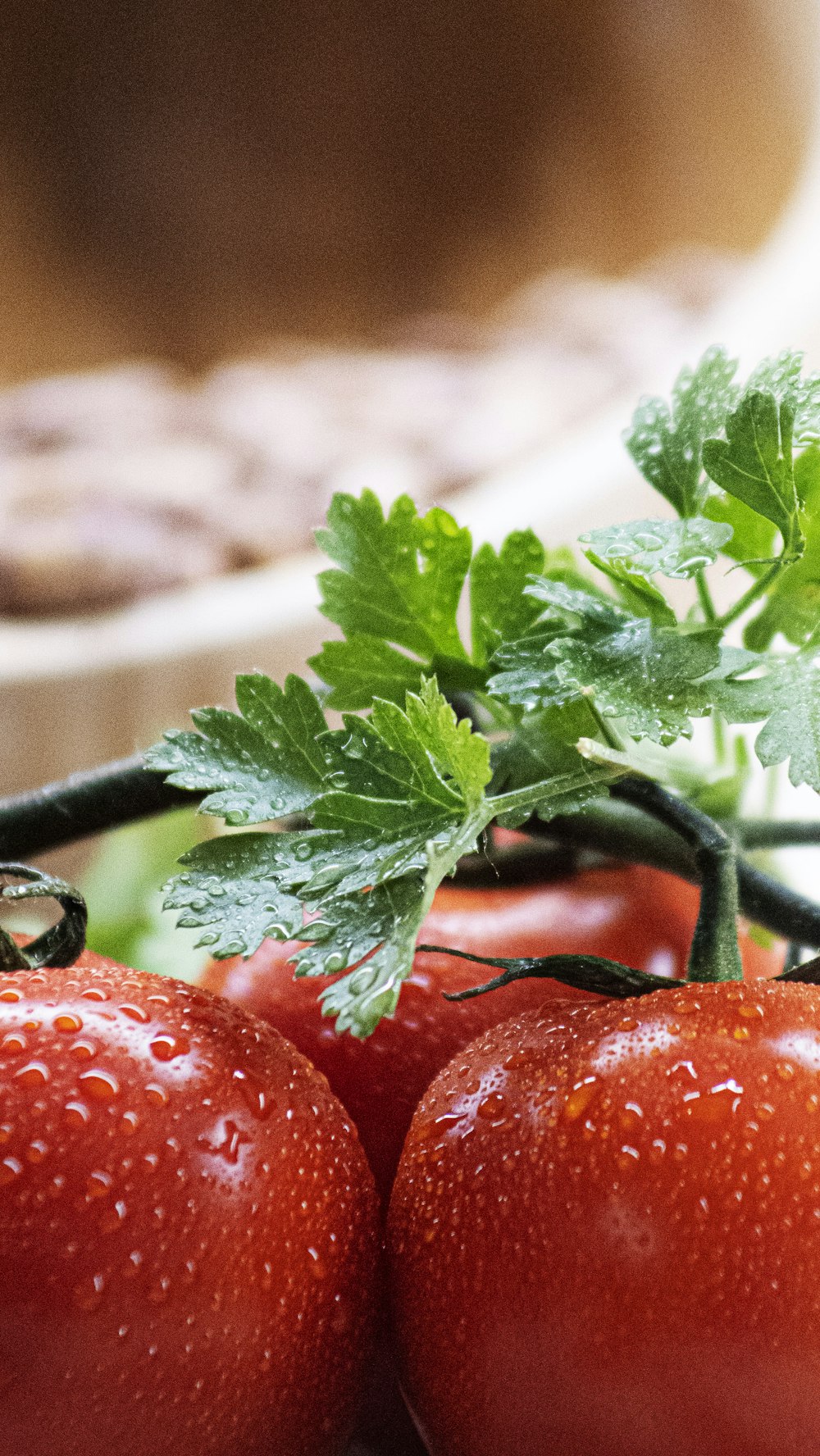 a bunch of strawberries