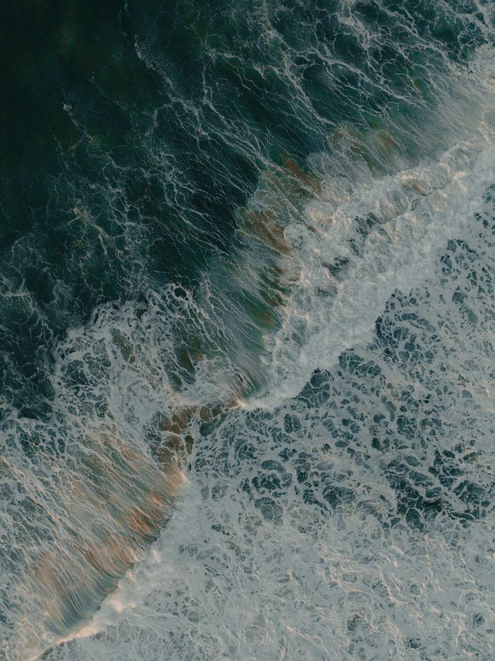 Vista aérea de una playa