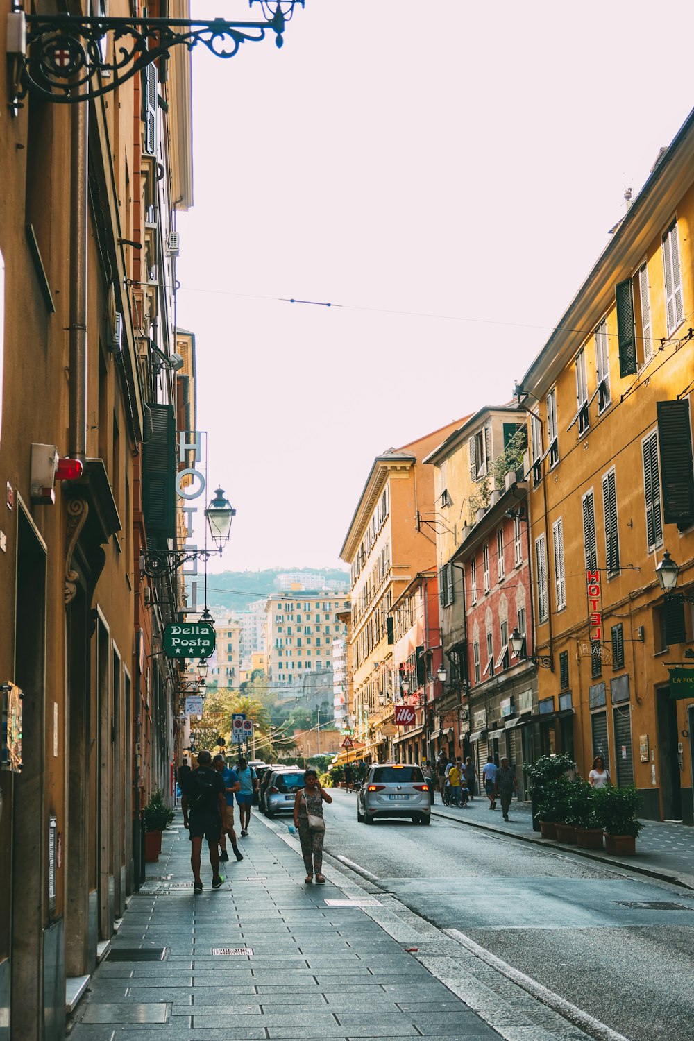 a street with buildings on both sides