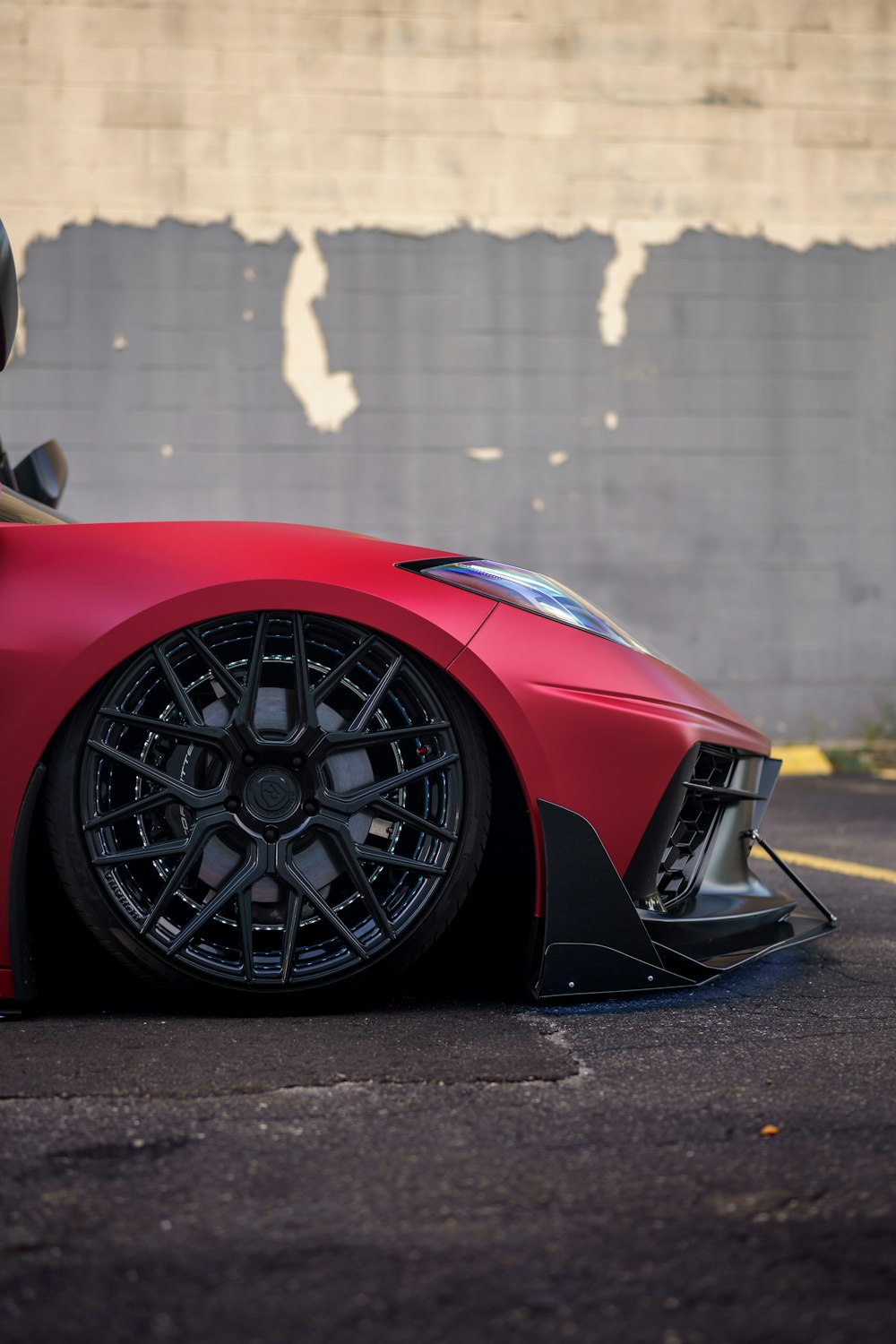 a red sports car