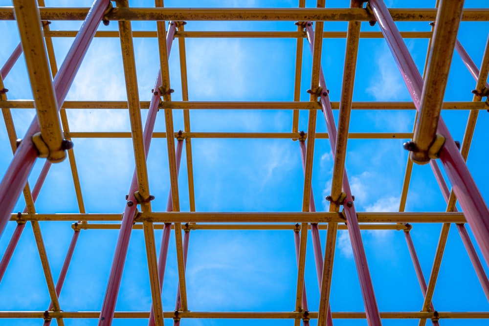 a close-up of a roller coaster