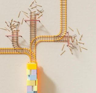 a close-up of a sculpture