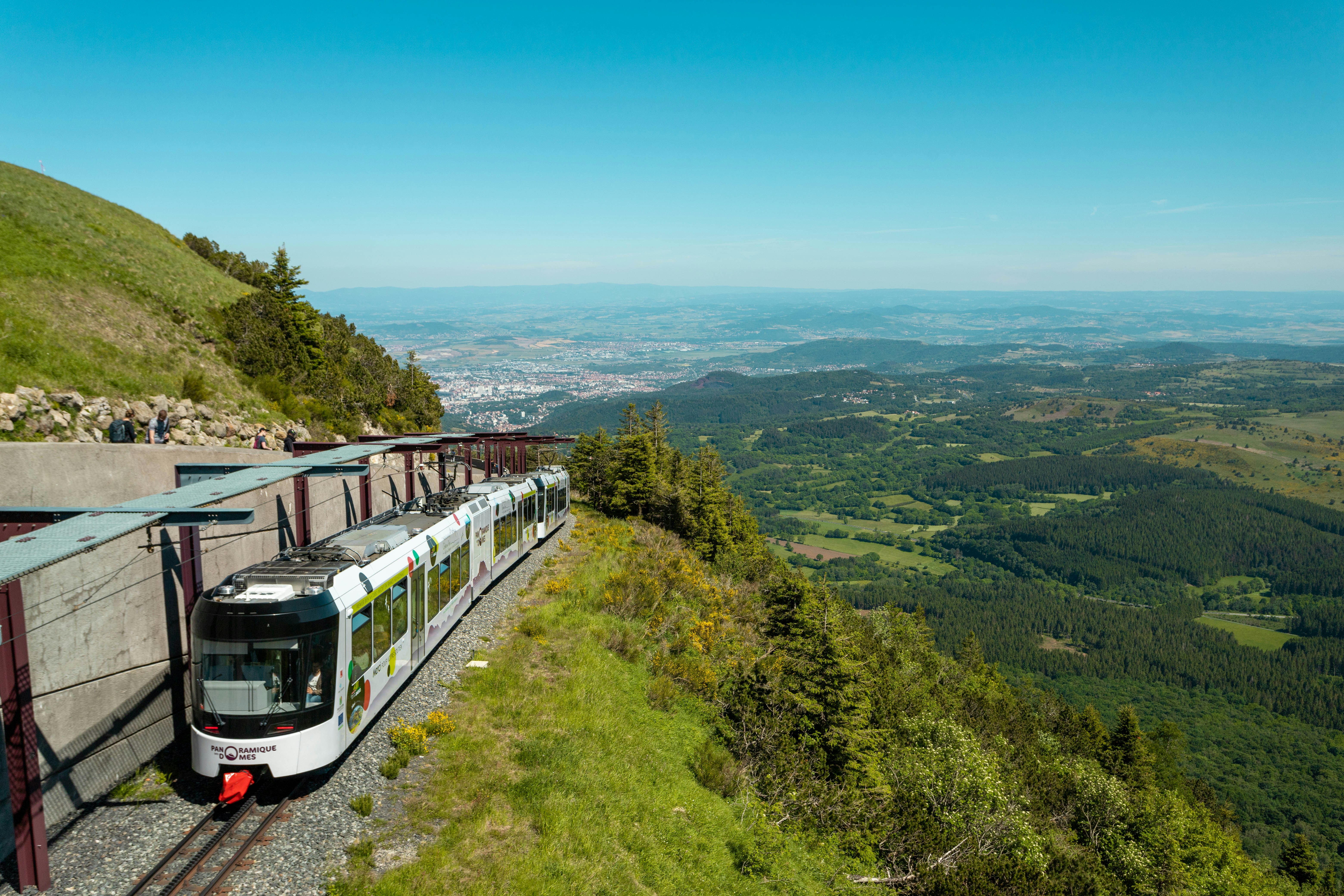 Train Panoramique des Domes, activité famille Puy-de-Dôme