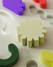 interlocking blocks is a metaphor for OT - growth, interconnected, structure with flexibility, care