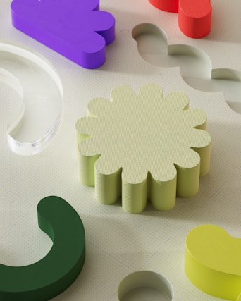 interlocking blocks is a metaphor for OT - growth, interconnected, structure with flexibility, care