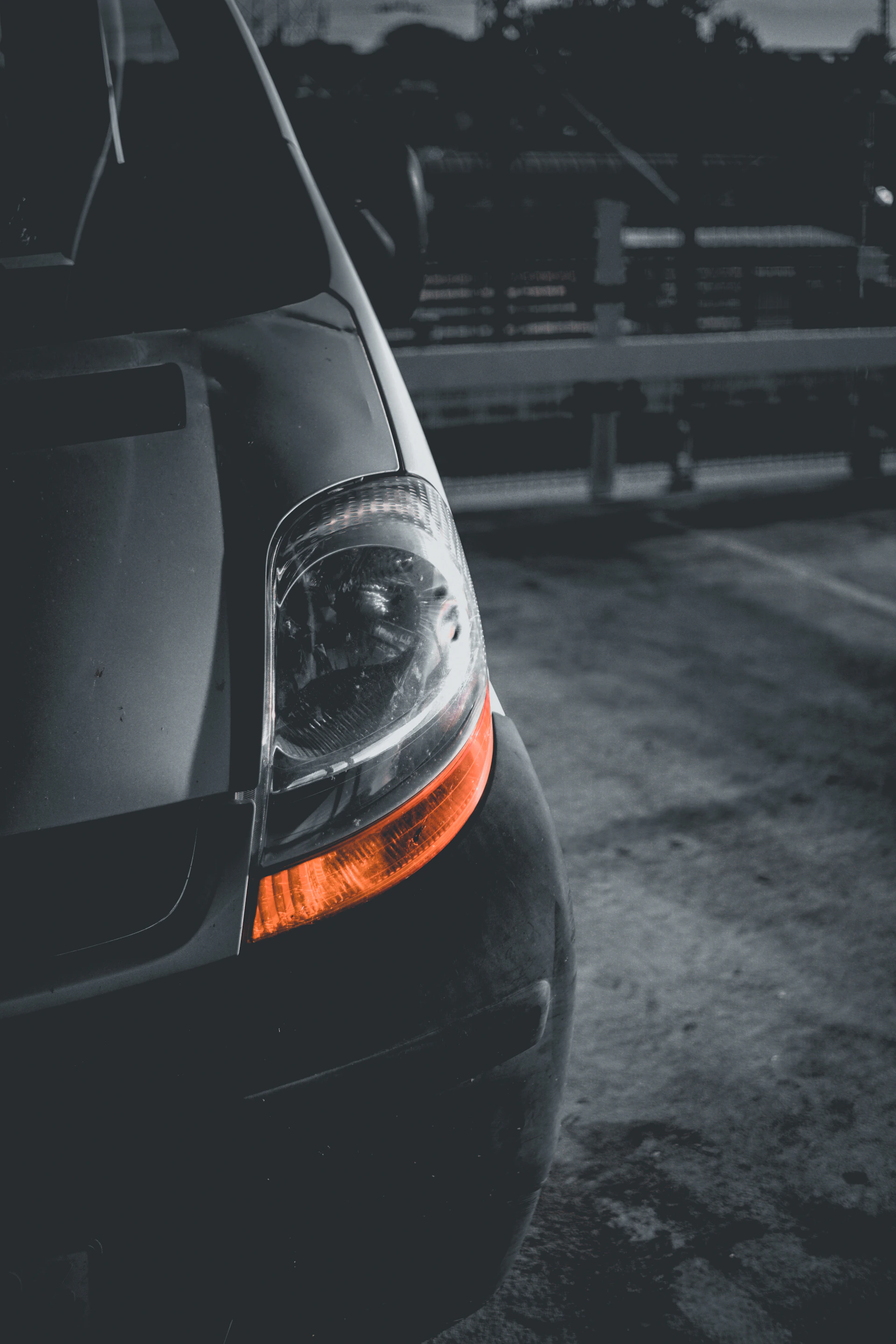 a close up of a motorcycle