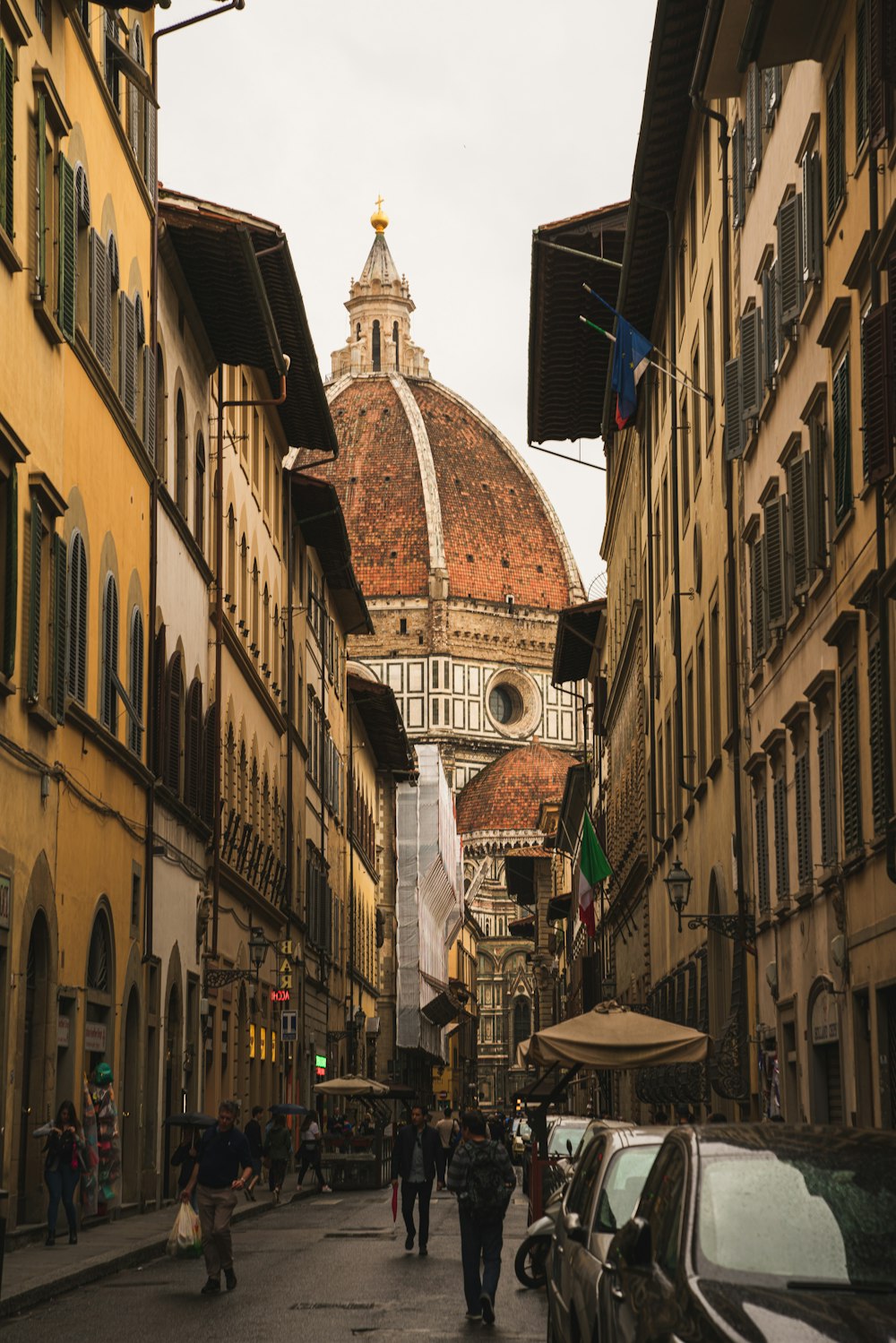 a street with buildings on both sides