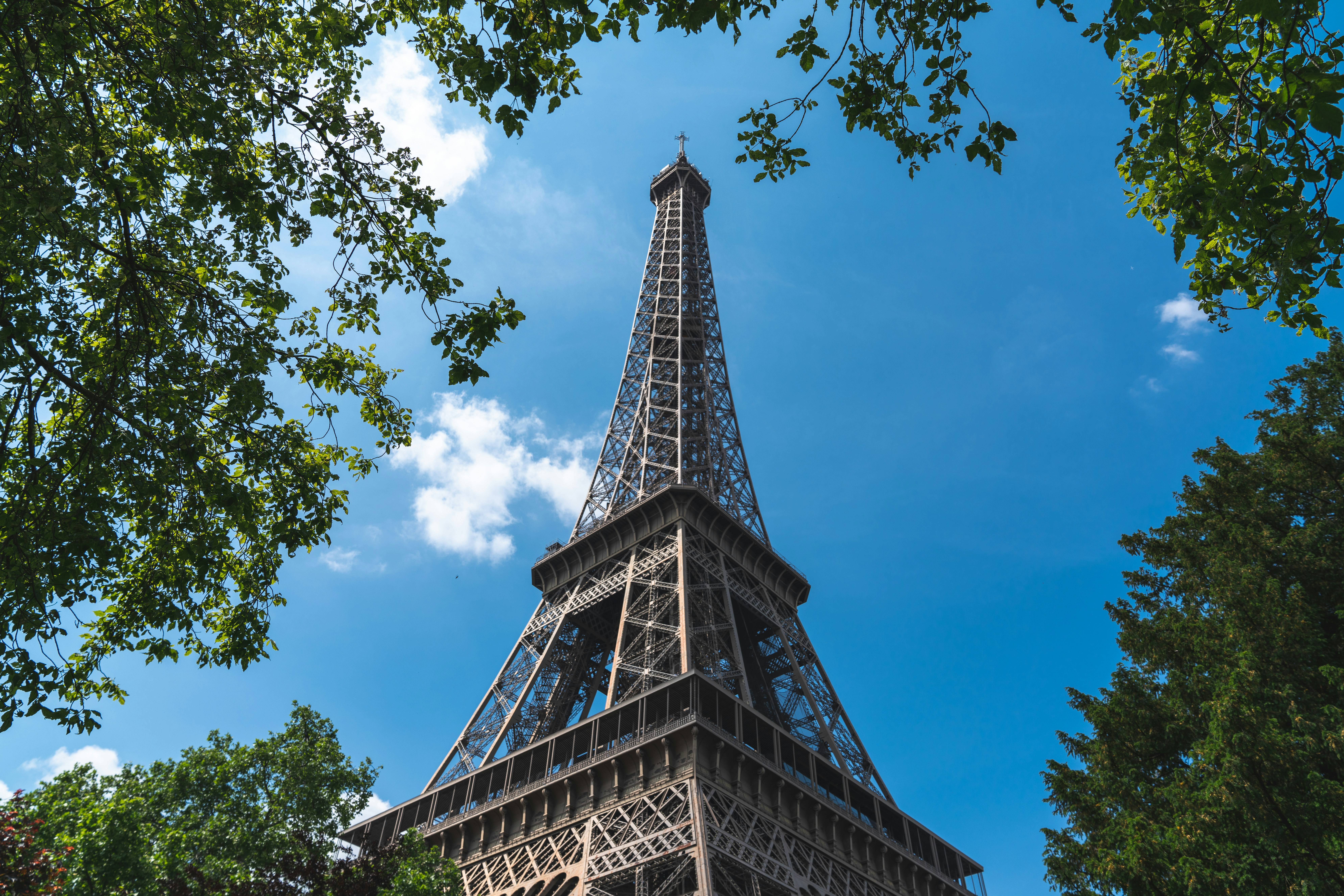 a tall metal tower, Seeing the Eiffel Tower for the first time in a long time
