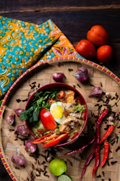 a plate of food