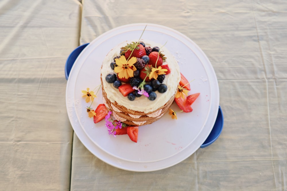 a plate of food